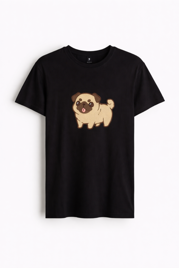 Тениска със сладко куче